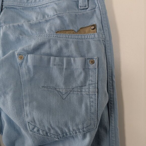 Diesel Jeans Men's 30x32 Slate Blue Darron Regular Slim-Tapered Denim Button-Fly - Picture 10 of 16